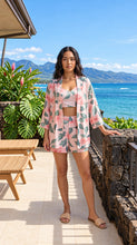 Load image into Gallery viewer, Isla Botanica Kimono Top open-front view
