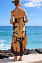 Load image into Gallery viewer, Palma Noire Maxi Dress back view
