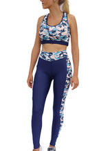 Load image into Gallery viewer, Camouflage legging with ribbed fabric
