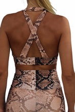 Load image into Gallery viewer, Nicole  top snake print
